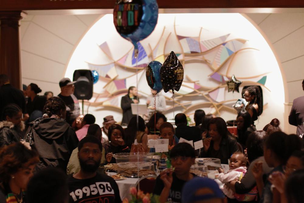 Image 1 of 30 Reception with balloons